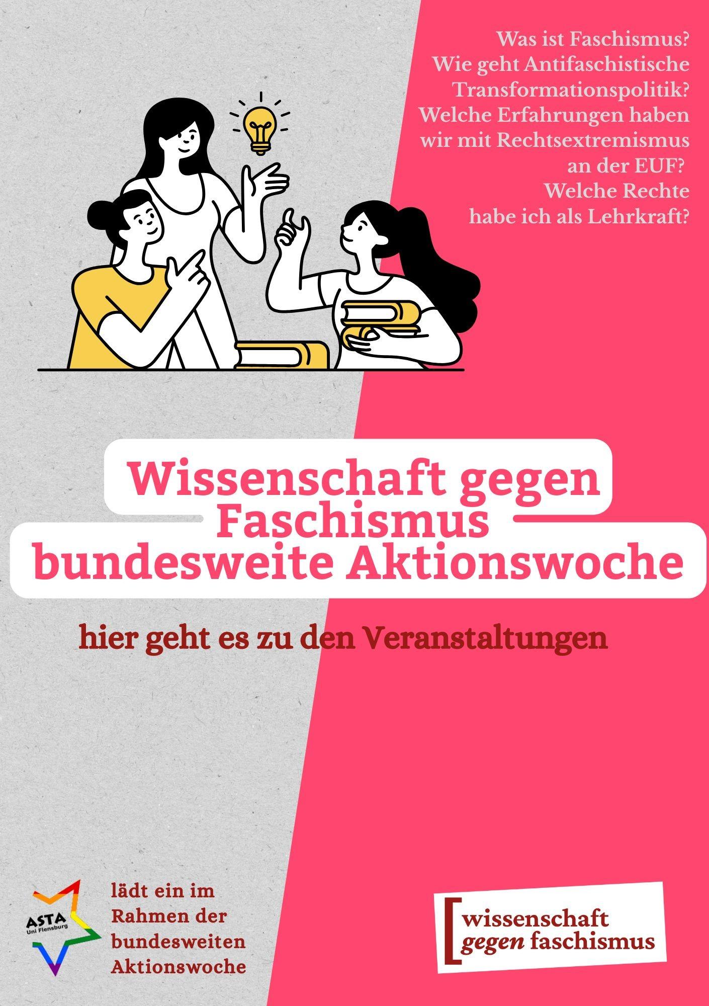 Wissenschaft gegen Faschismus – Das sind die Veranstaltungen